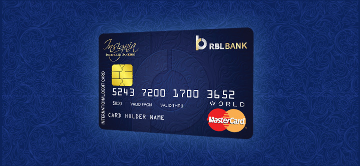 Insignia World Debit MasterCard